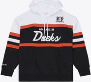 Mitchell & Ness Men's Mitchell & Ness Black Anaheim Ducks Head Coach Hoodie