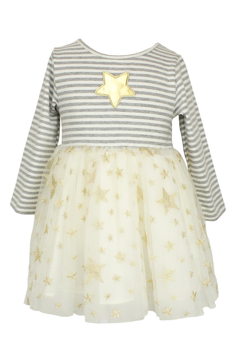 Popatu Stripe & Star Tulle Dress, Main, color,