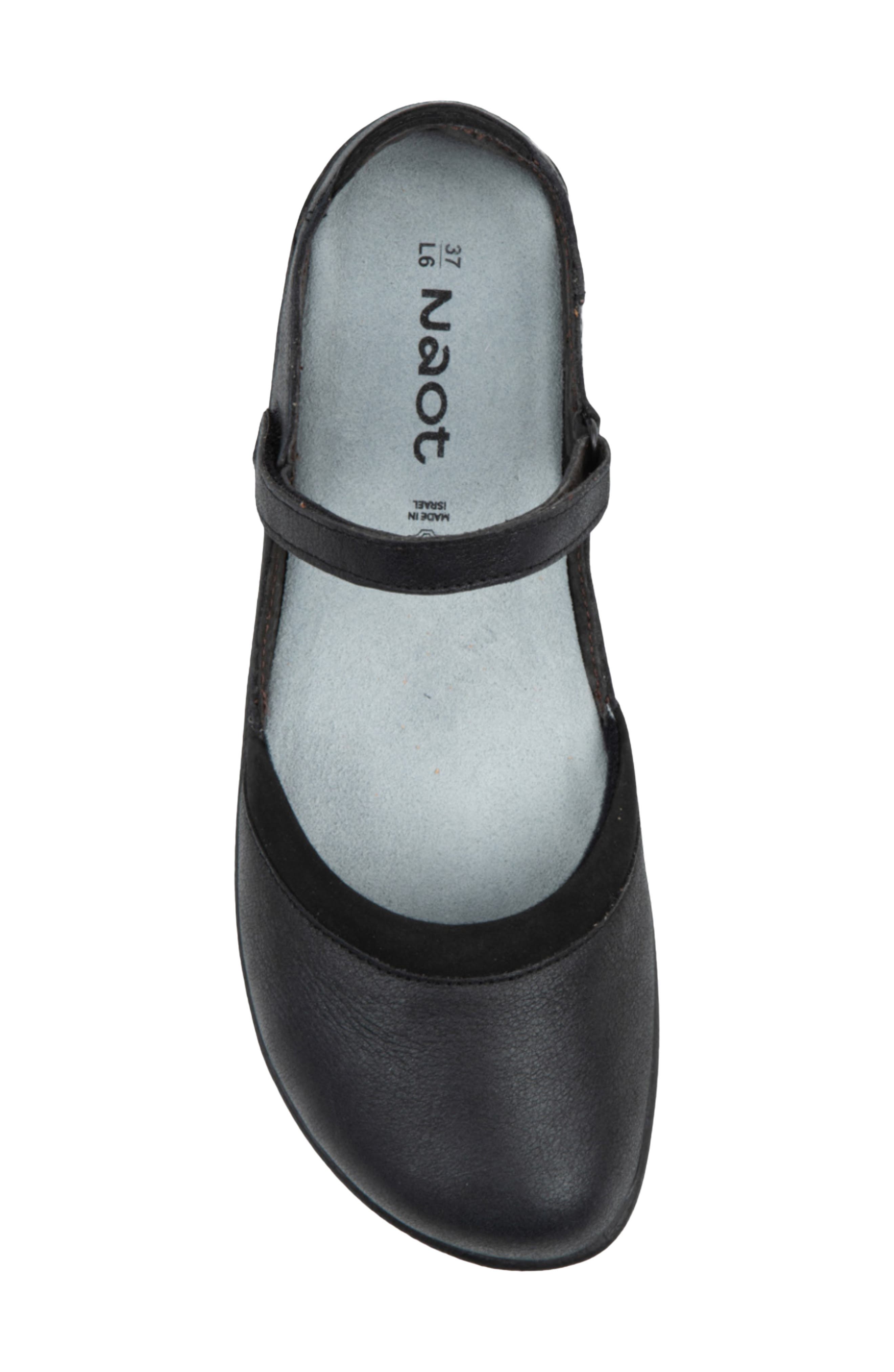 Tekapo Mary Jane, Alternate, color, BLACK LEATHER COMBO