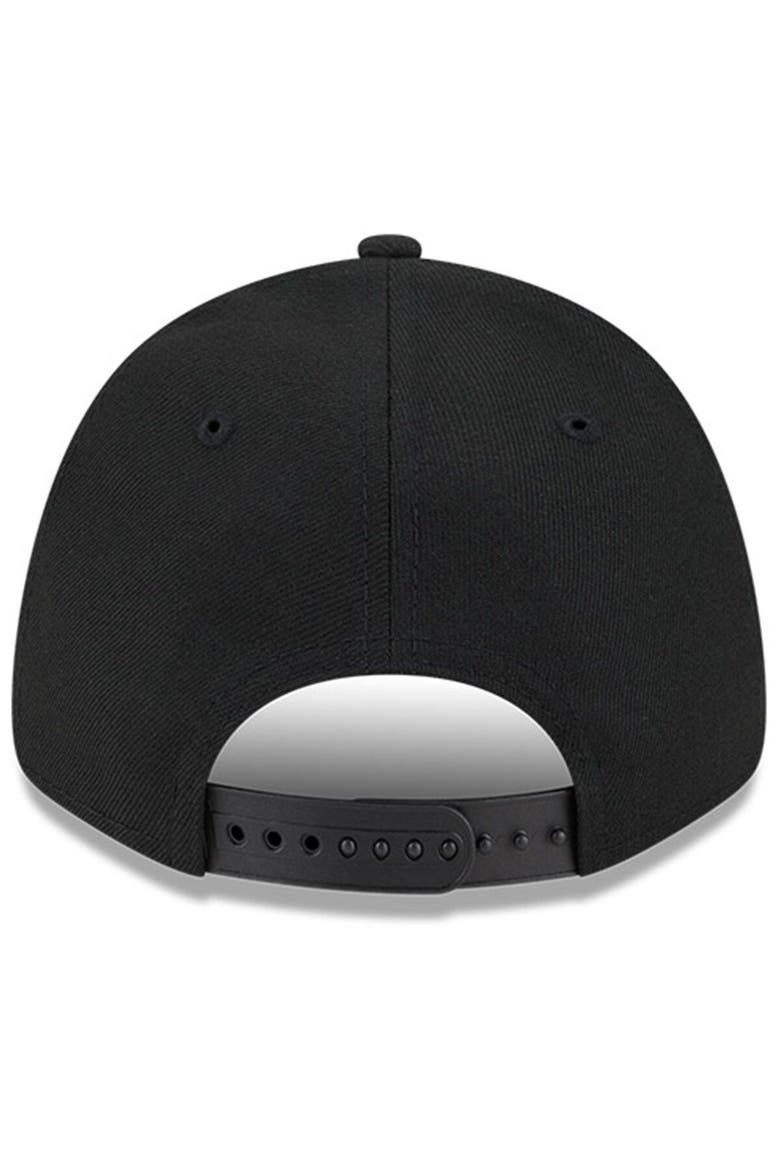 Men's New Era  Black Las Vegas Raiders 2023 NFL Crucial Catch 9FORTY Adjustable Hat, Alternate, color, Black