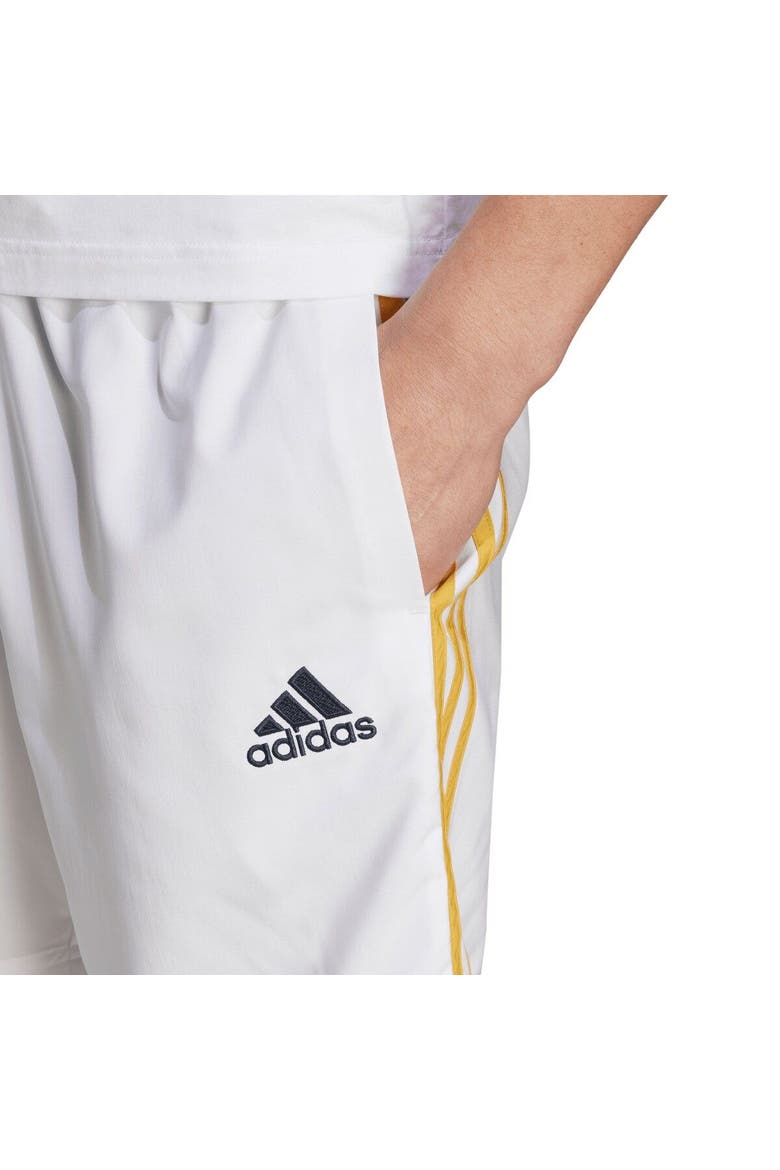 Men's adidas  White Real Madrid DNA Shorts, Alternate, color, White