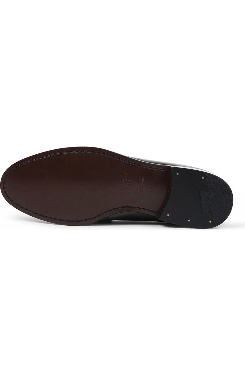 Anthony Veer Como Penny Loafer, Alternate, color, Black White