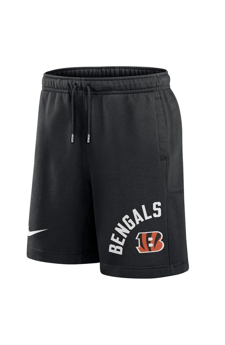 Nike Men's Nike Black Cincinnati Bengals Arched Kicker Shorts, Alternate, color, Black