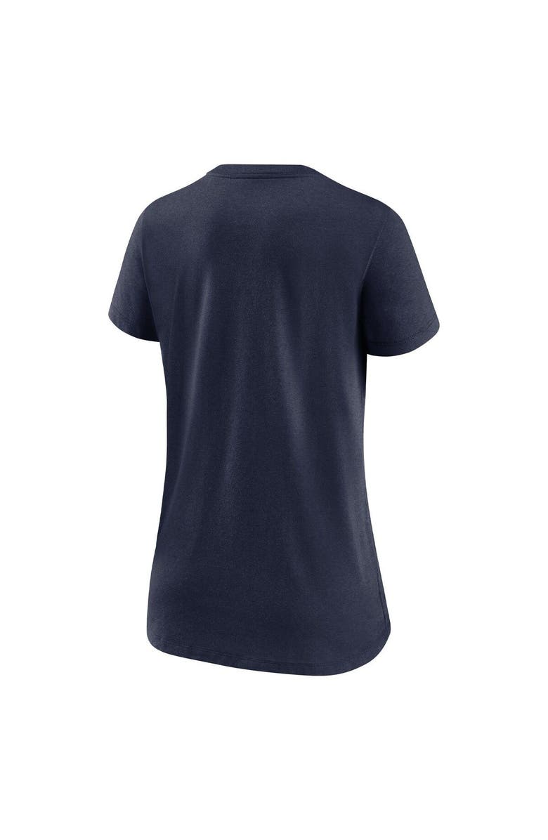 Nike Women's Nike Navy New England Patriots Hometown Collection Tri-Blend V-Neck T-Shirt, Alternate, color, Navy