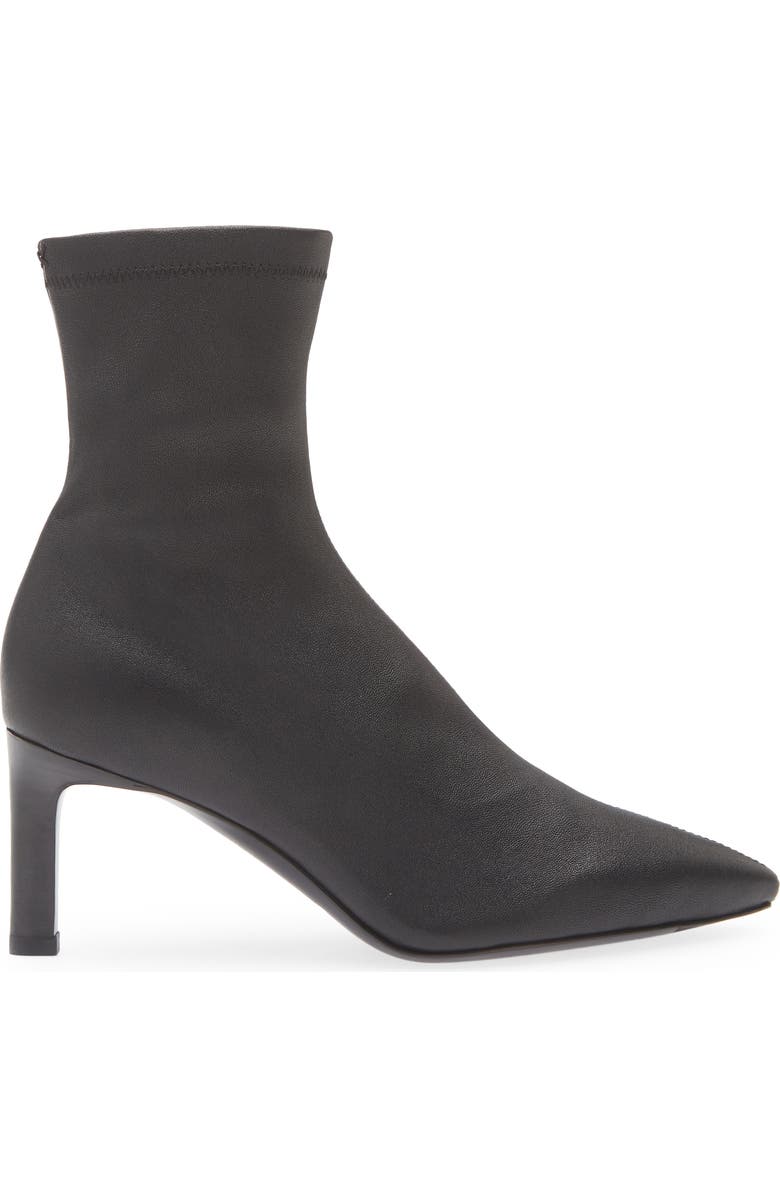 rag & bone Britt Pointed Toe Sock Bootie, Alternate, color, Black