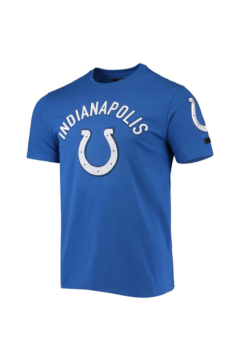 Men's Pro Standard Royal Indianapolis Colts Team Classic Bristle Slim-Fit T-Shirt, Alternate, color, Royal