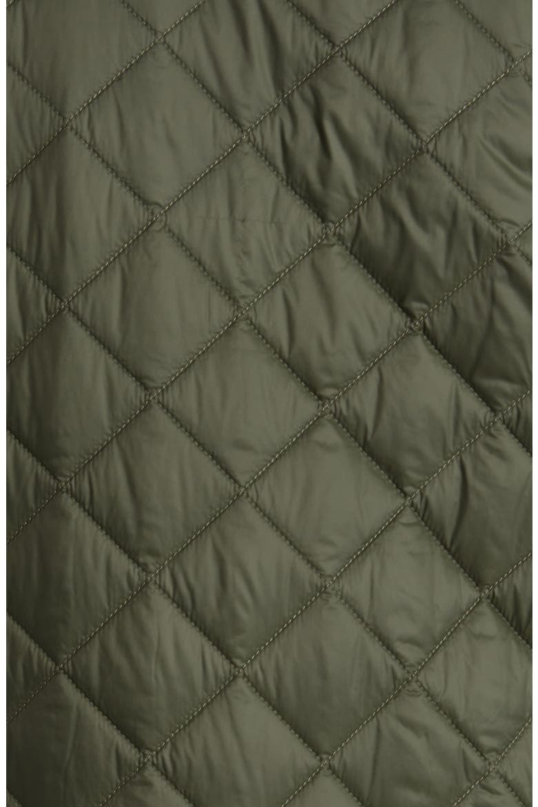 Cavendish Quilted Nylon Jacket, Alternate, color, OLIVE