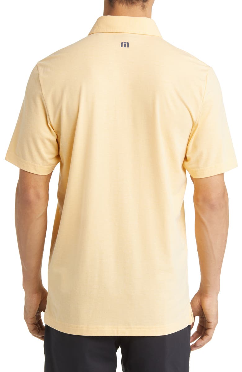 TravisMathew Lot of Pesos Polo, Alternate, color, Heather Golden Cream