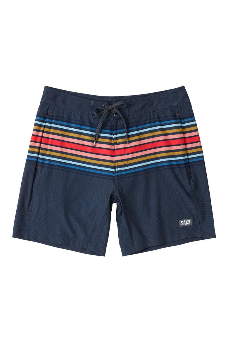 Betawave 2-in-1 5-Inch Board Shorts, Alternate, color, HORIZON STRIPE-MARITIME
