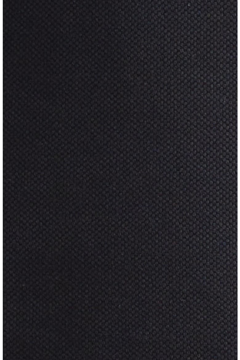 Cassandre Embroidered Sleeveless Cotton Piqué Polo, Alternate, color, NOIR