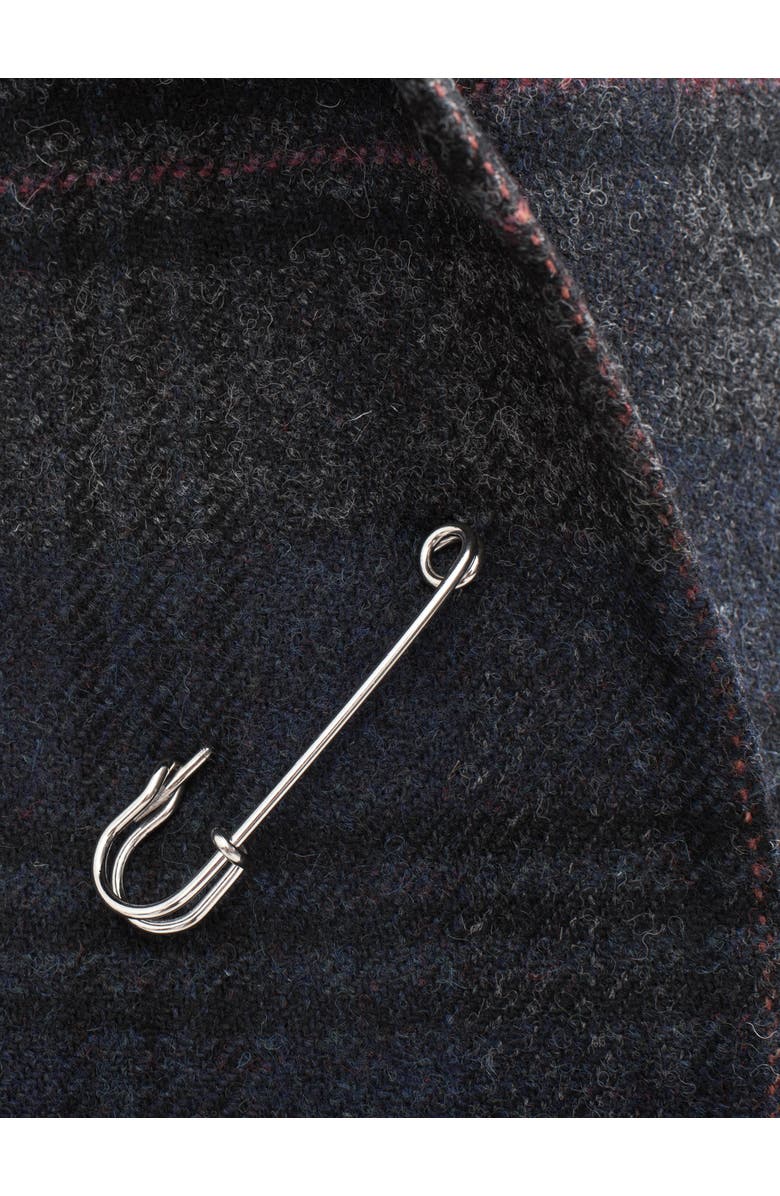 Celtic & Co. Celt Mini Kilt Skirt, Alternate, color, Navy Charcoal Tartan