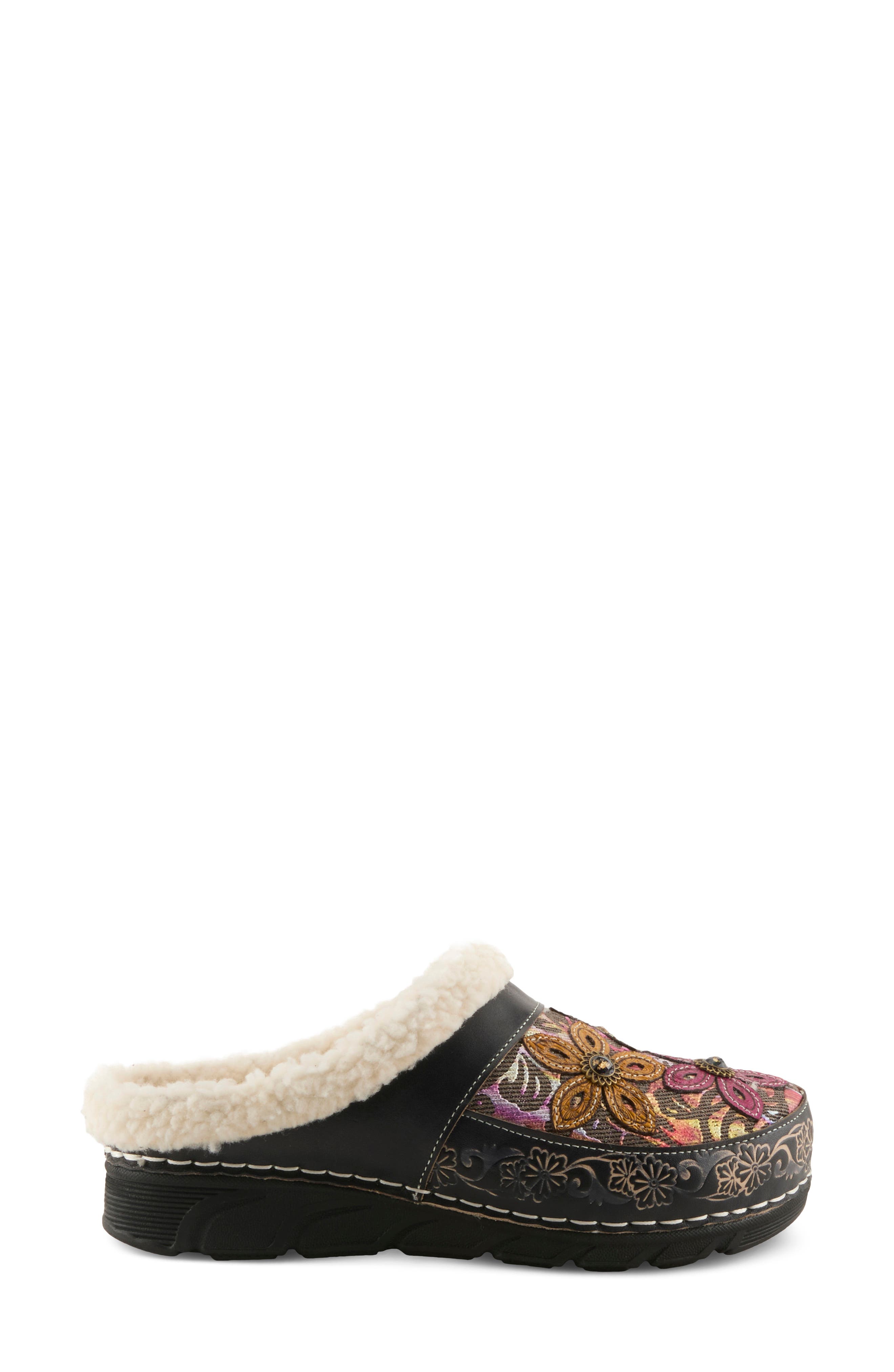 Honestela Clog, Alternate, color, BLACK MULTI