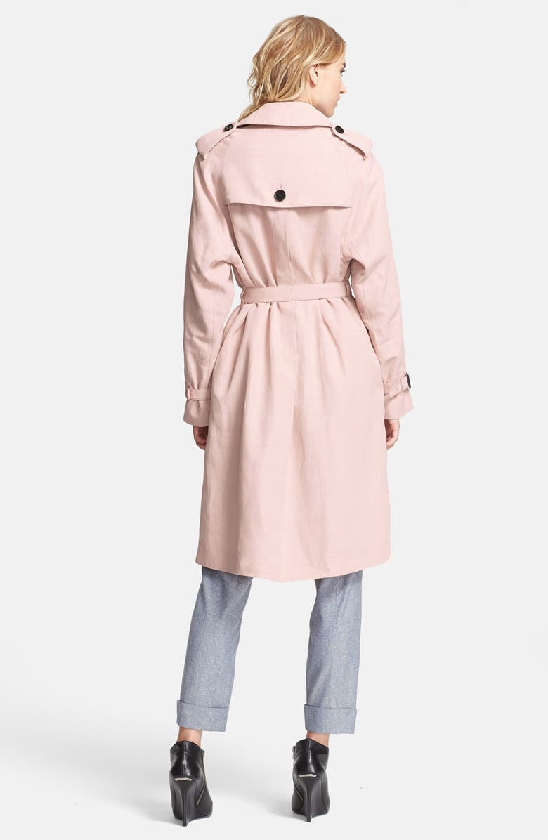 Burberry London 'Terrington' Double Breasted Trench Coat, Alternate, color, 