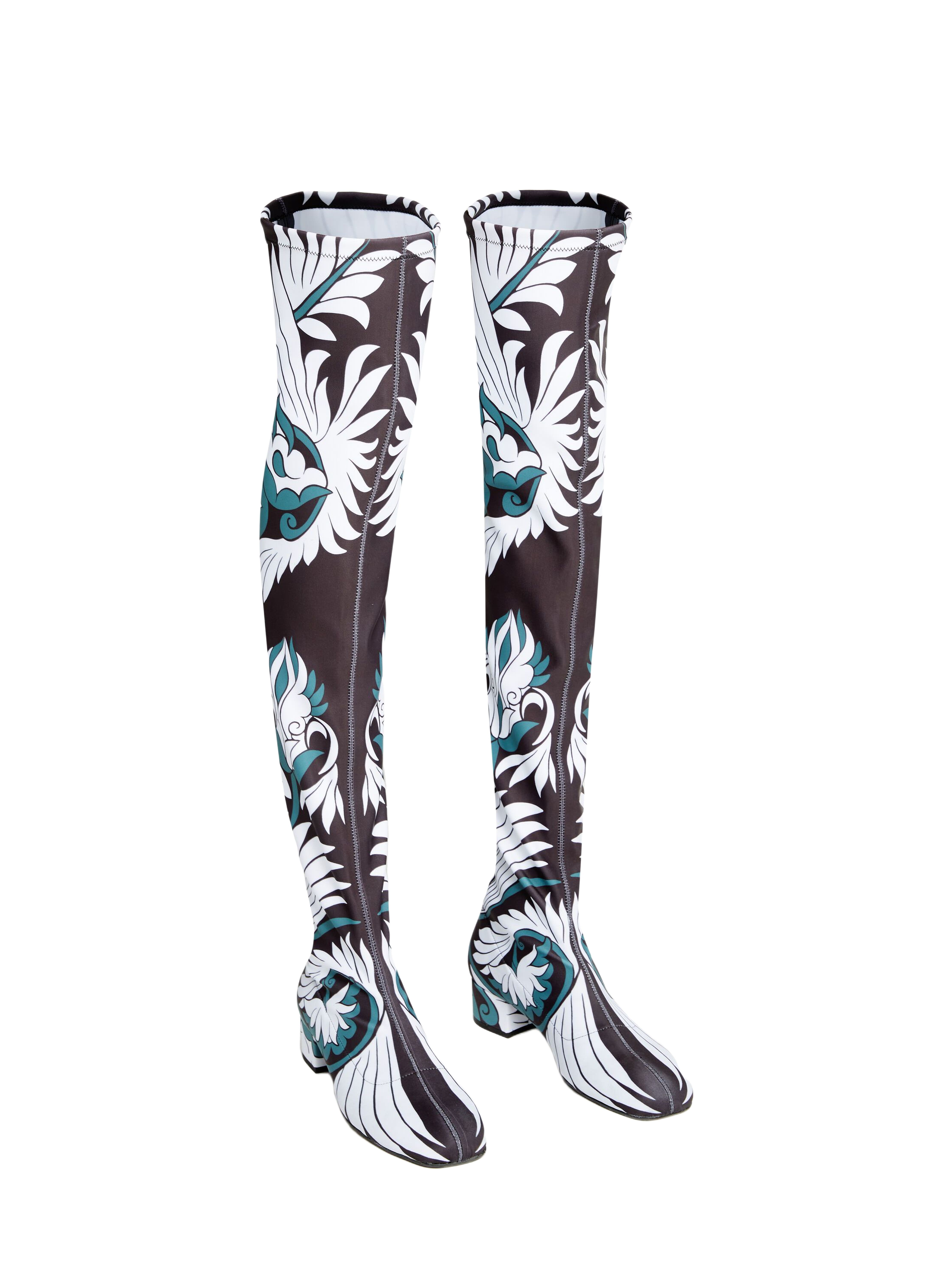 La DoubleJ Edie High Boots Mix Tiles Ottanio, Alternate, color, Mix Tiles Ottanio