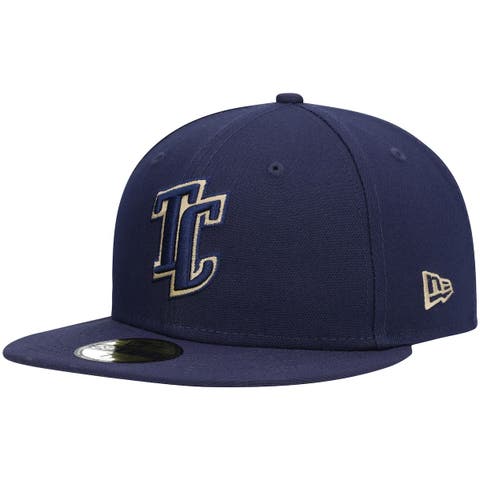 Men's New Era Navy Tri-City Dust Devils Authentic Collection Team Home 59FIFTY Fitted Hat