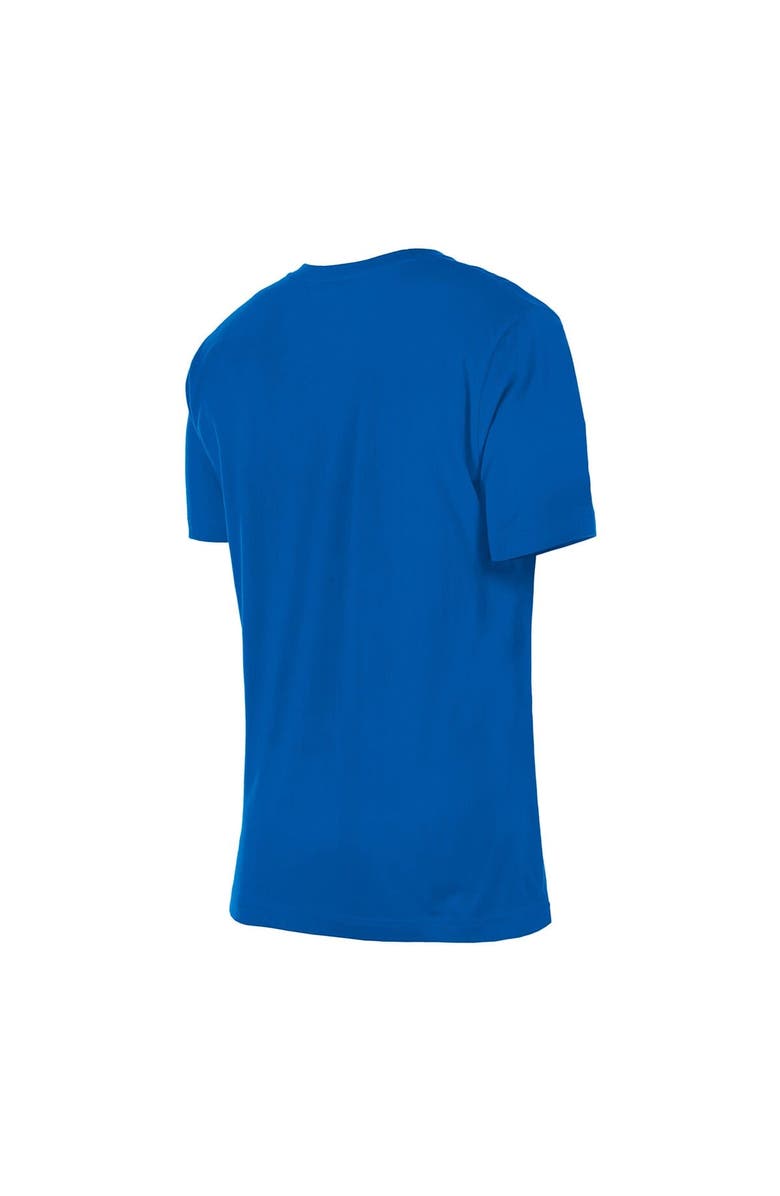 New Era Women's New Era Blue Oklahoma City Thunder Glam Game Flower T-Shirt, Alternate, color, Blue