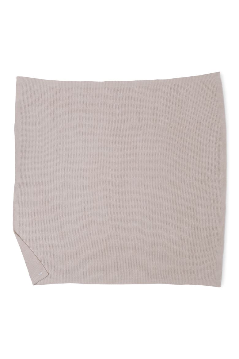 CozyChic® Waffle Knit Bed Blanket, Alternate, color, STONE