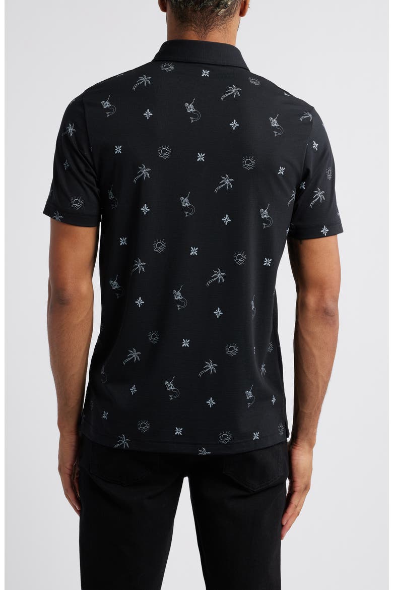 Cove Dive Polo, Alternate, color, BLACK