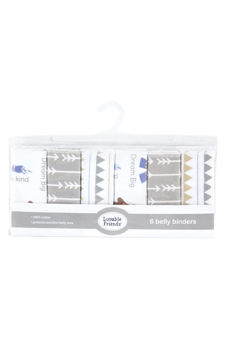 6Pk Belly Binder, Alternate, color, Be Brave