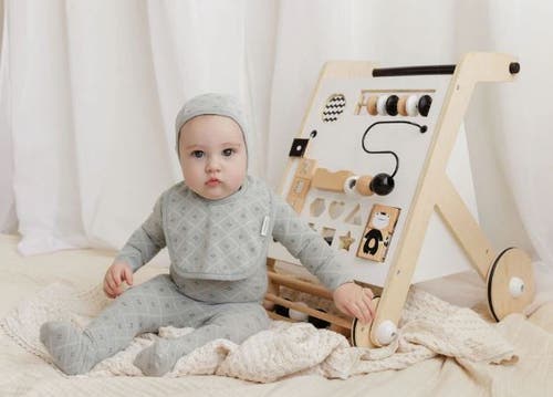 Ely's & Co. Aurora Classics Diamond Print Collection In Gray