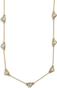 BaubleBar Match with Mama Heart Necklace