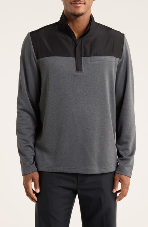 Fleece Half Zip Sweatshirt