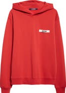 Jacquemus Le Hoodie Gros Grain Cotton Hoodie