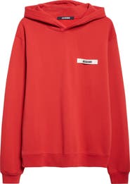 Jacquemus Le Hoodie Gros Grain Cotton Hoodie