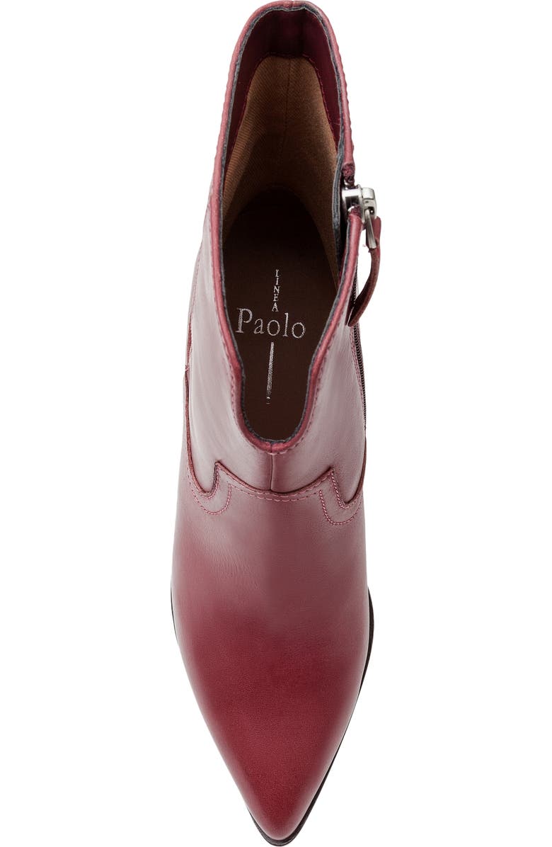 Linea Paolo Wonder Bootie, Alternate, color, Burgundy