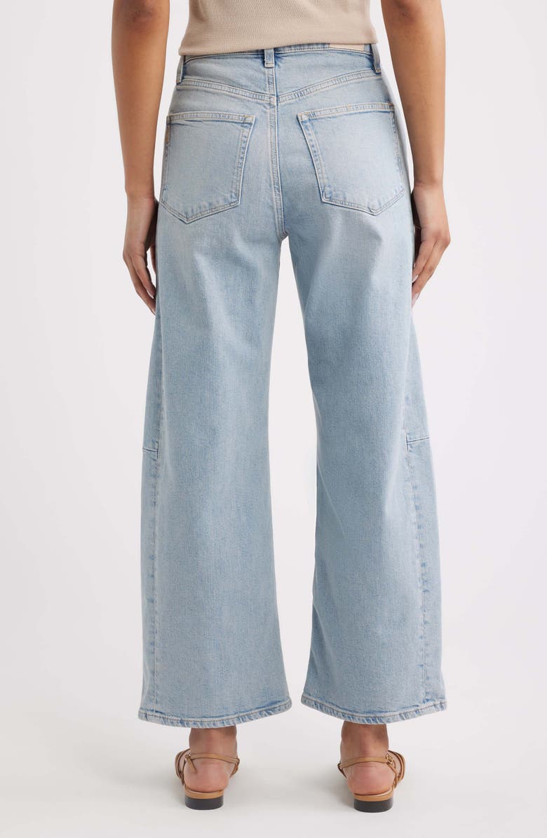 PAIGE Arellia High Waist Skimmer Barrel Jeans, Alternate, color, Marvista
