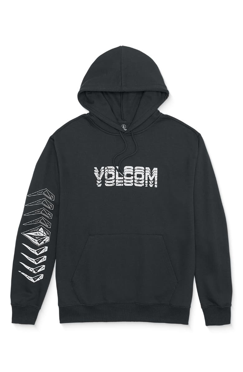 Volcom Cement Logo Graphic Hoodie, Main, color, 