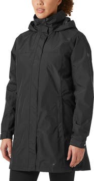 Helly Hansen Aden Waterproof Hooded Longline Rain Jacket
