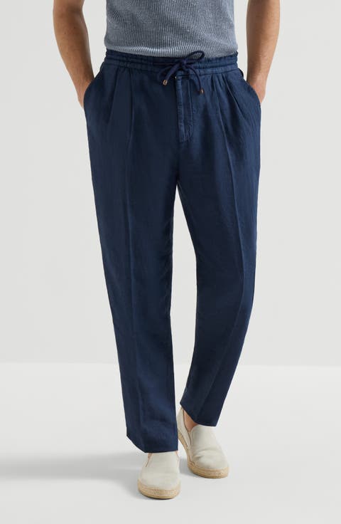 Trousers with drawstring