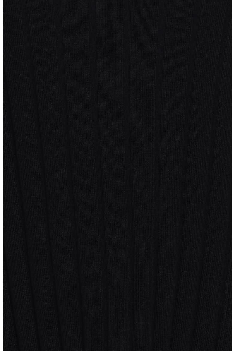 Silvie Rib Pajamas, Alternate, color, BLACK
