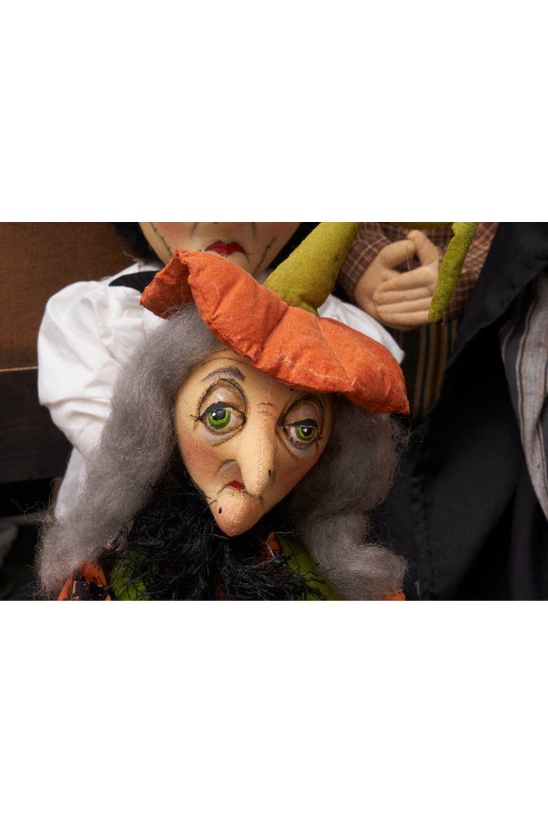 Eartha Joe Spencer Gathered Traditions Halloween Figurine 21", Alternate, color, Black