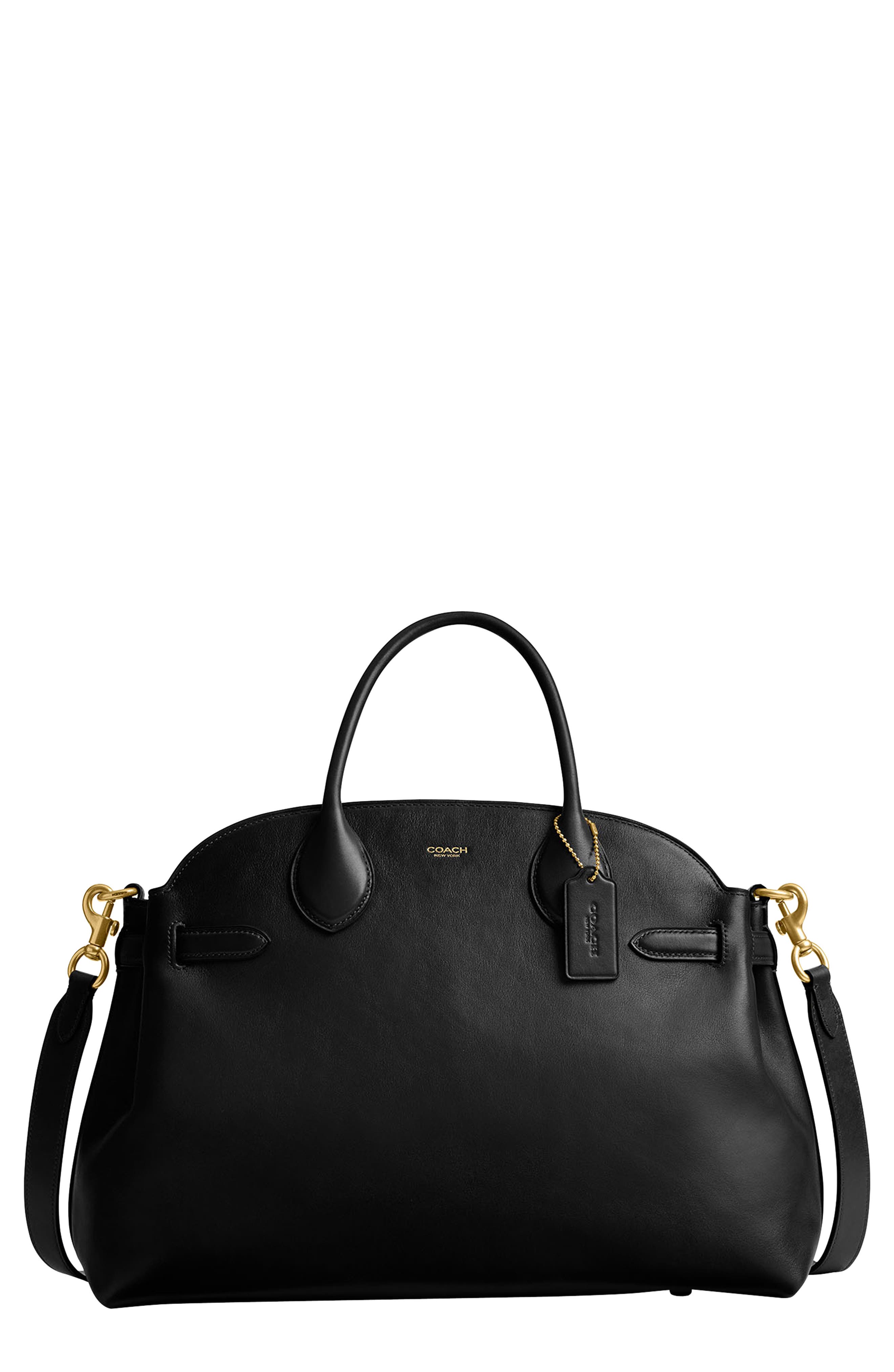 COACH Soft Empire 40 Carryall Bag, Main, color, Black