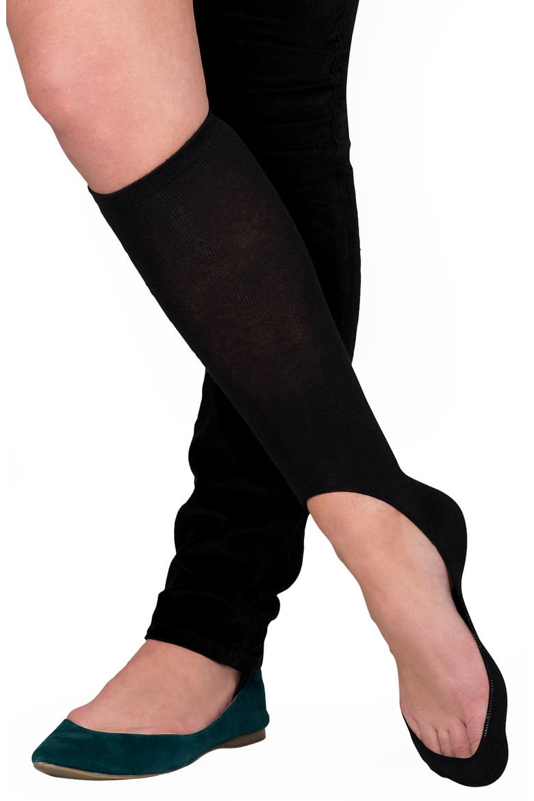 Original 3-Pack Knee High No-Show Socks, Main, color, BLACK