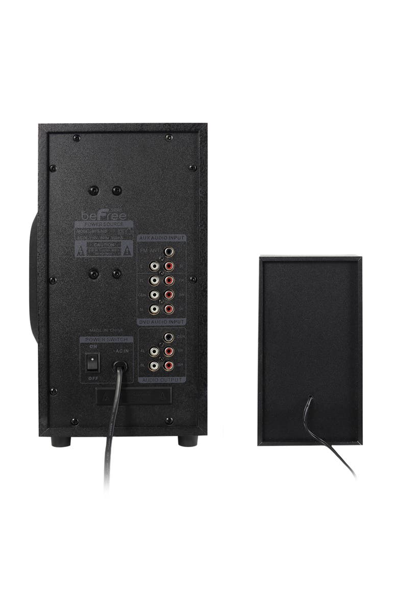 Befree Sound 5.1 Channel Bluetooth Surround Sound Speaker System, Alternate, color, Black