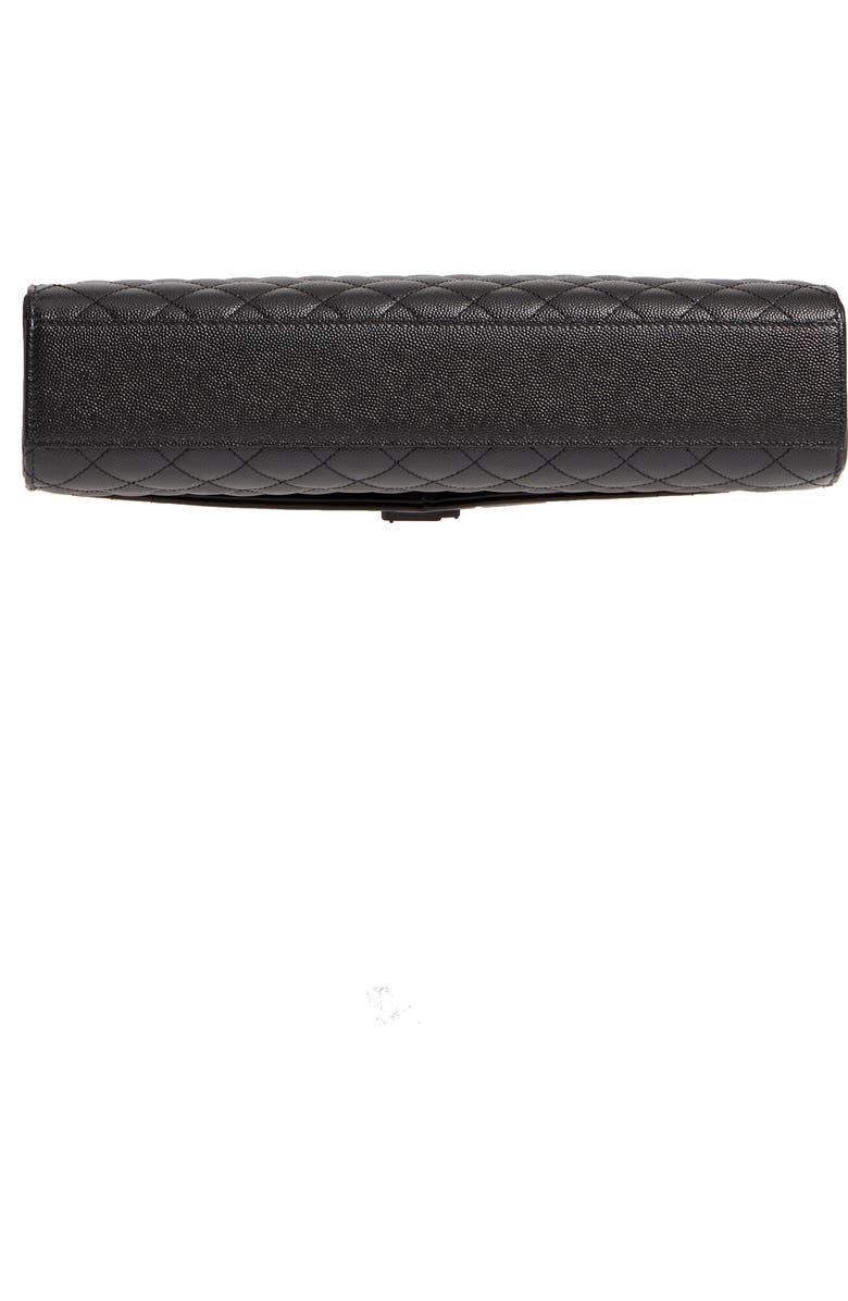 Saint Laurent Large Envelope Calfskin Shoulder Bag, Alternate, color,