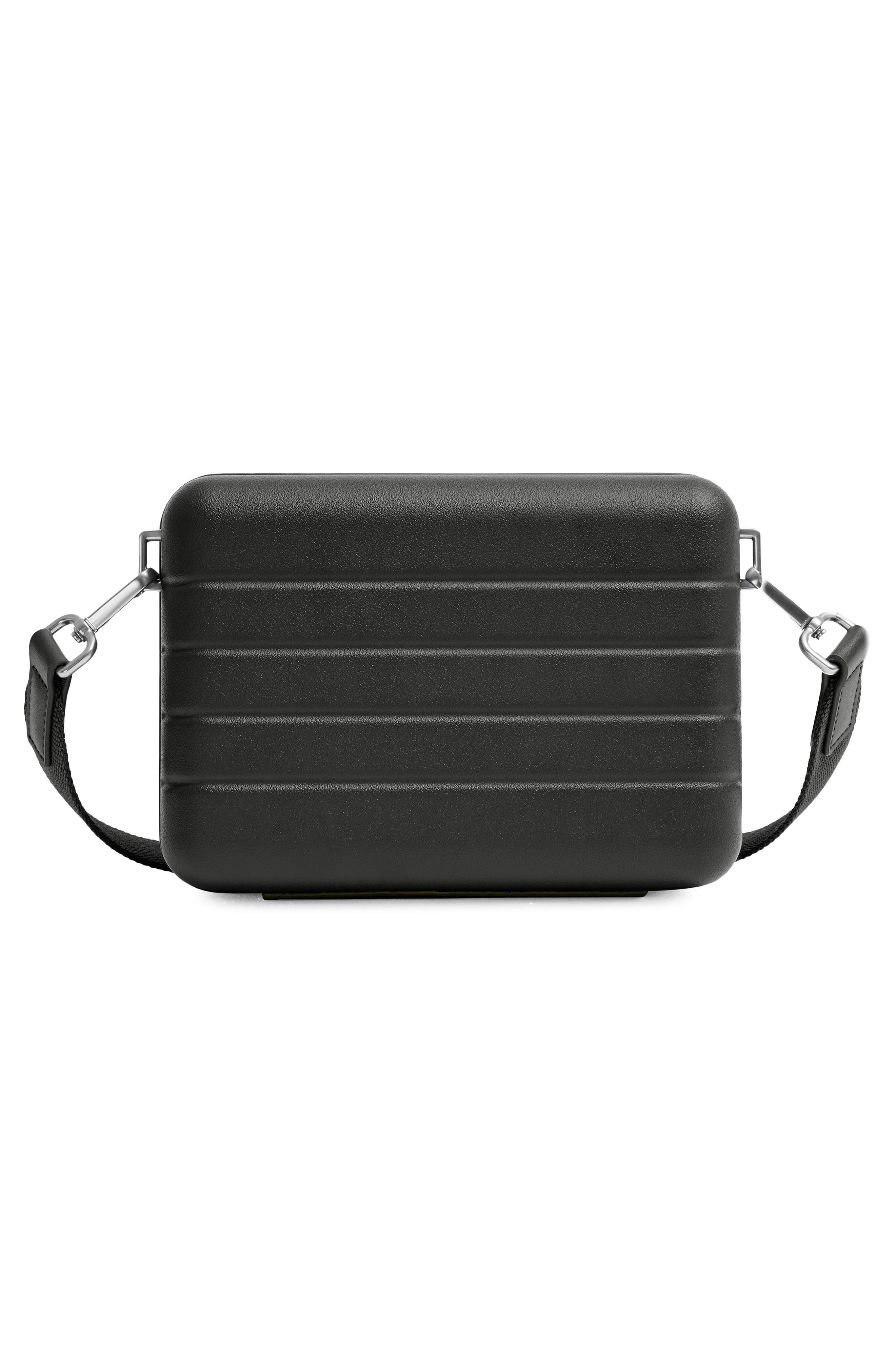 Away The Mini Crossbody Bag, Alternate, color, Jet Black