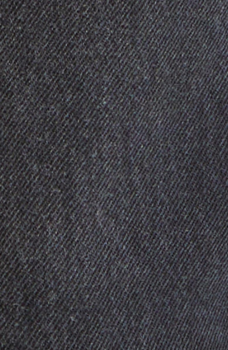 AMIRI Flannel Repaired Baggy Jeans, Alternate, color, Steel Black