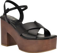 GUESS Qeelin Ankle Strap Platform Sandal