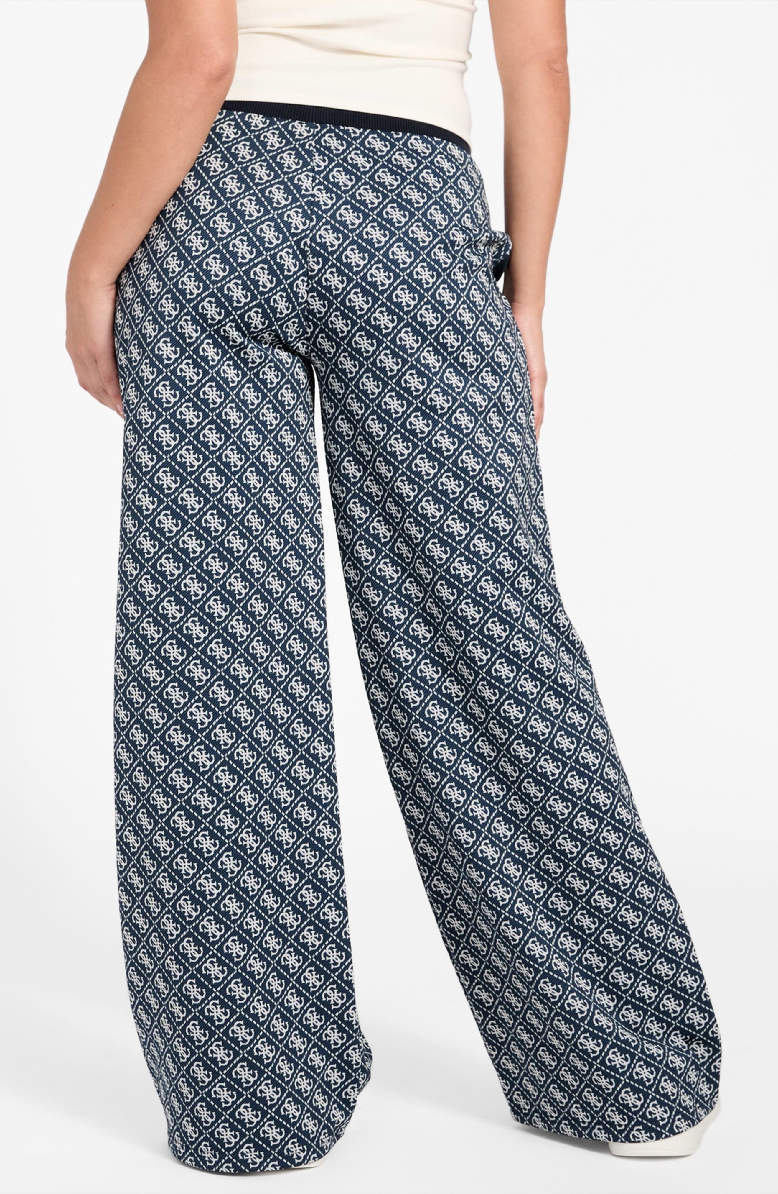 4G Logo Straight Leg Drawstring Pants - image 2
