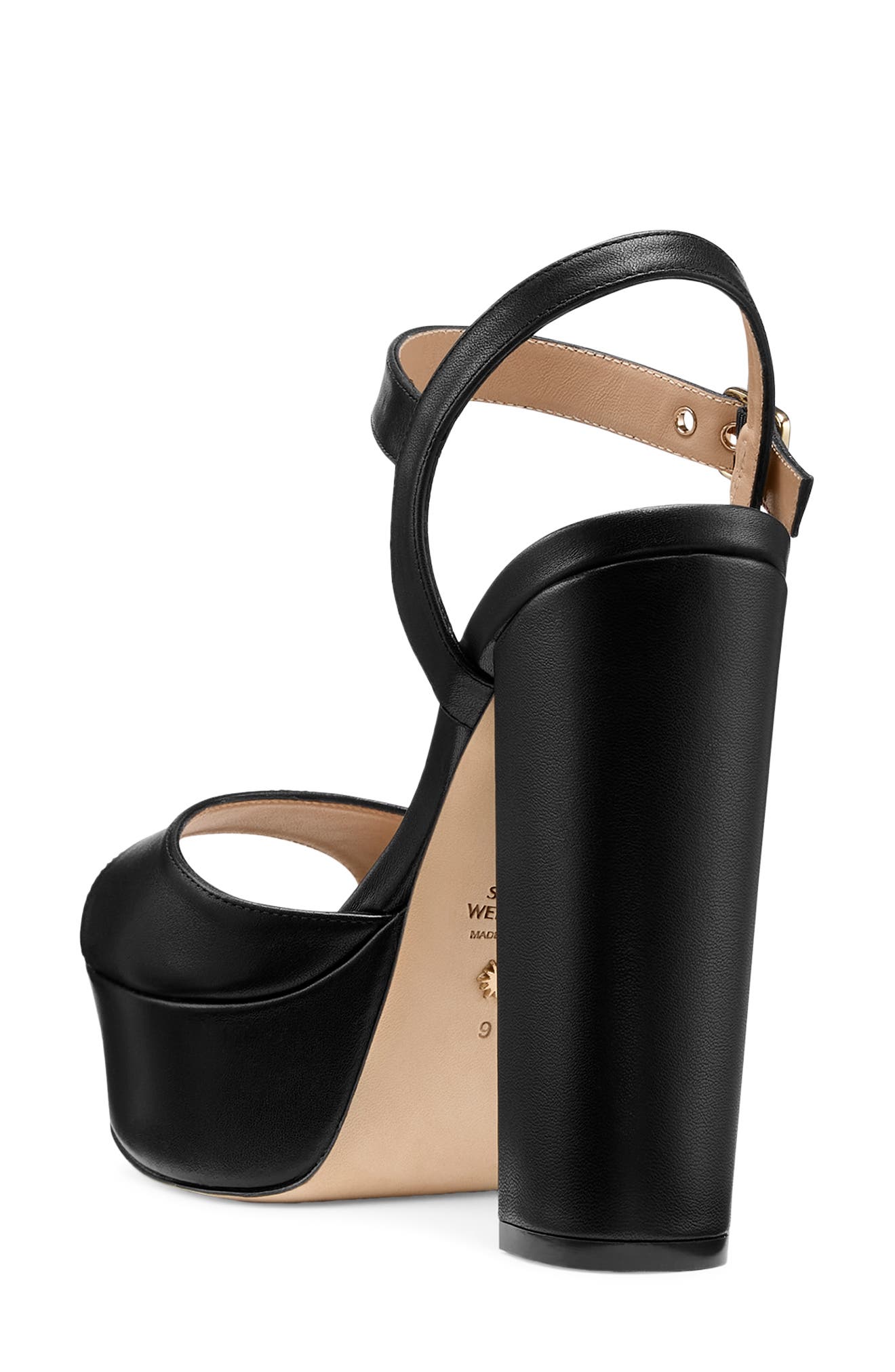 Stuart Weitzman Ryder 95 Platform Sandal, Alternate, color, 