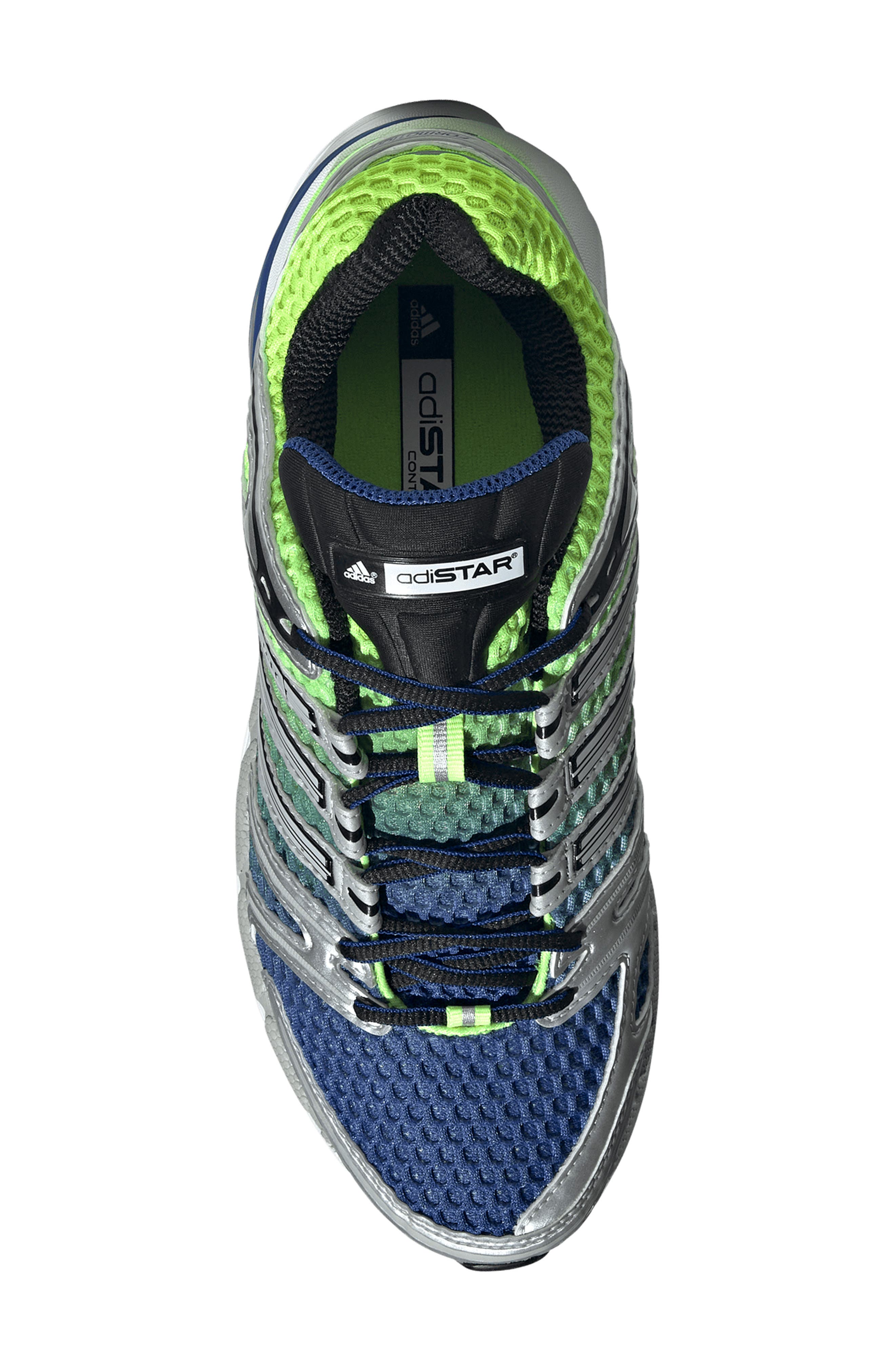 Adistar Control 5 Sneaker, Alternate, color, LUCID LEMON/ CORE BLACK