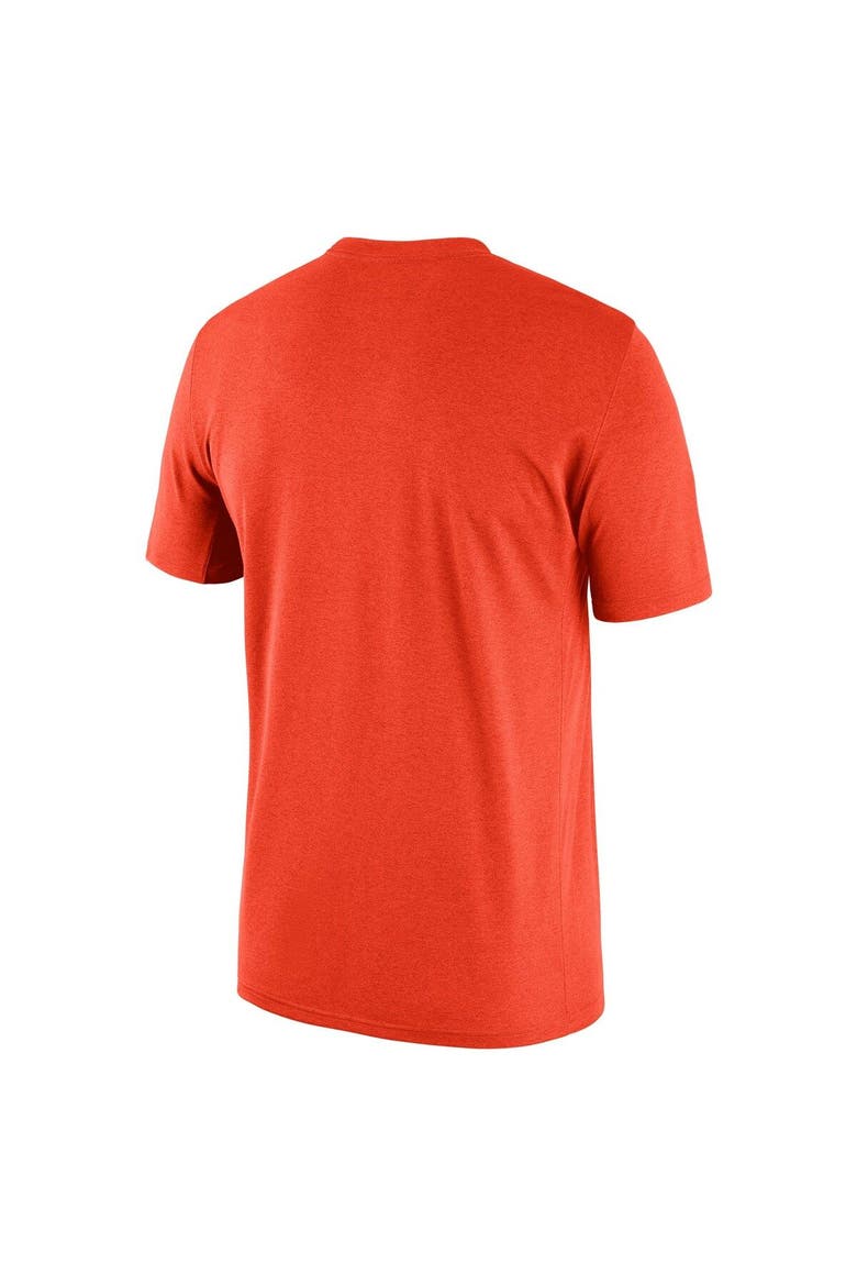 Men's Nike Heathered Orange Syracuse Orange Team Football Legend T-Shirt, Alternate, color, Heather Orange
