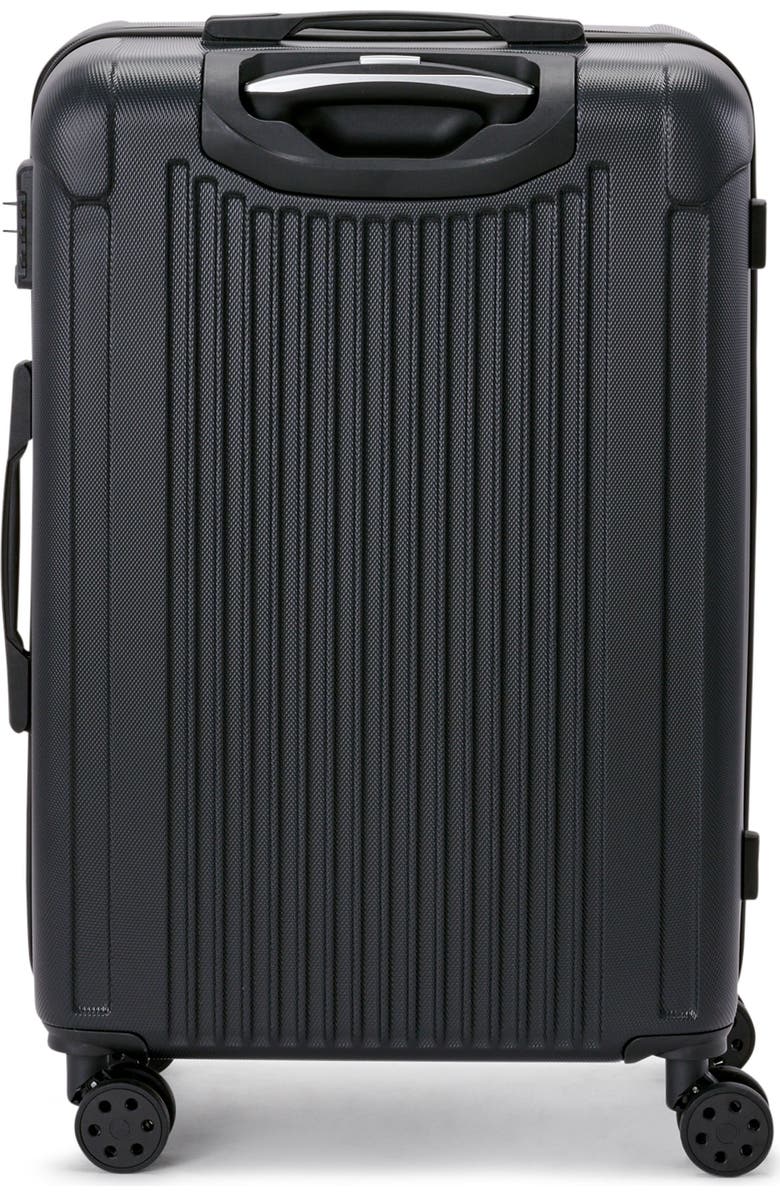 Marc New York Lotus Upright Suitcase, Alternate, color, Black