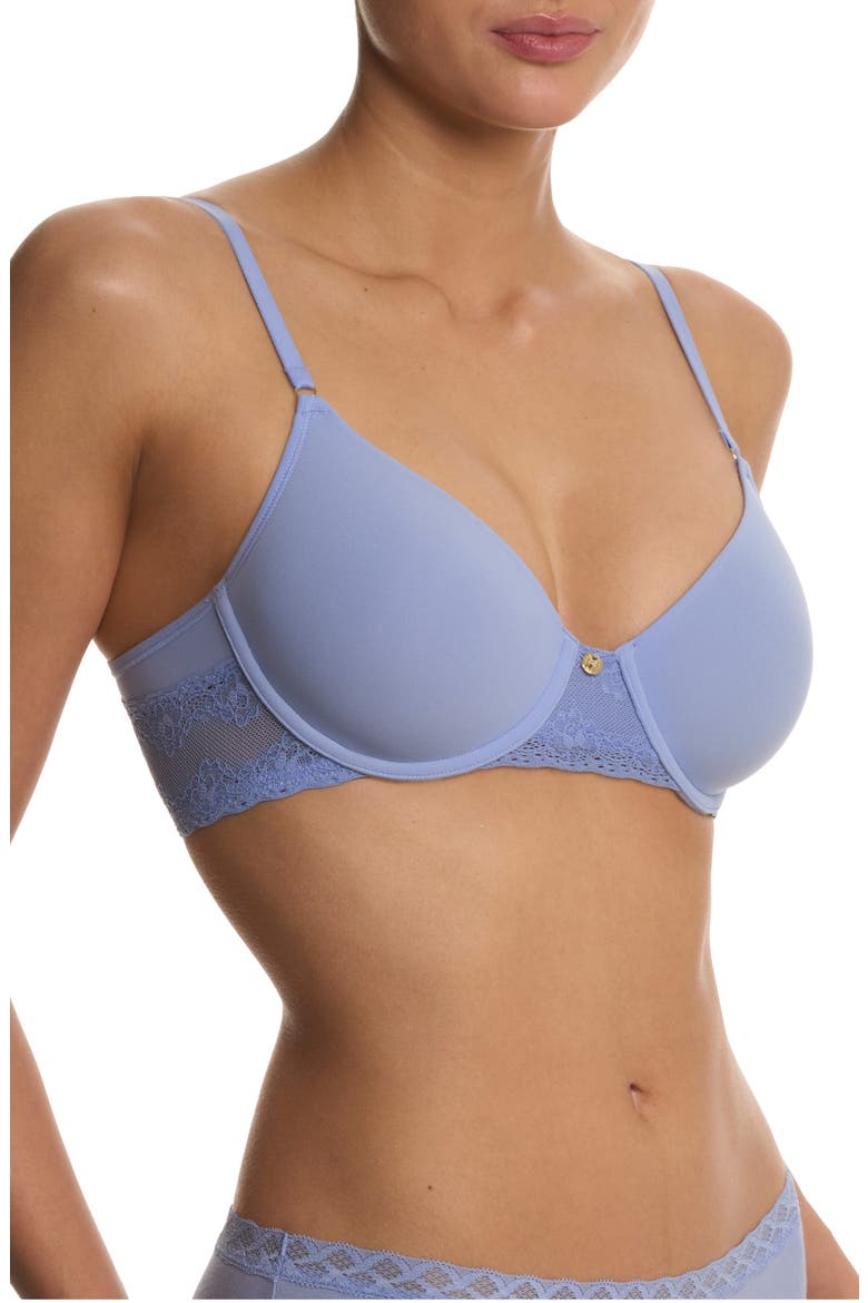 Bliss Perfection Comfort T-Shirt Bra, Alternate, color, BLUE DREAM