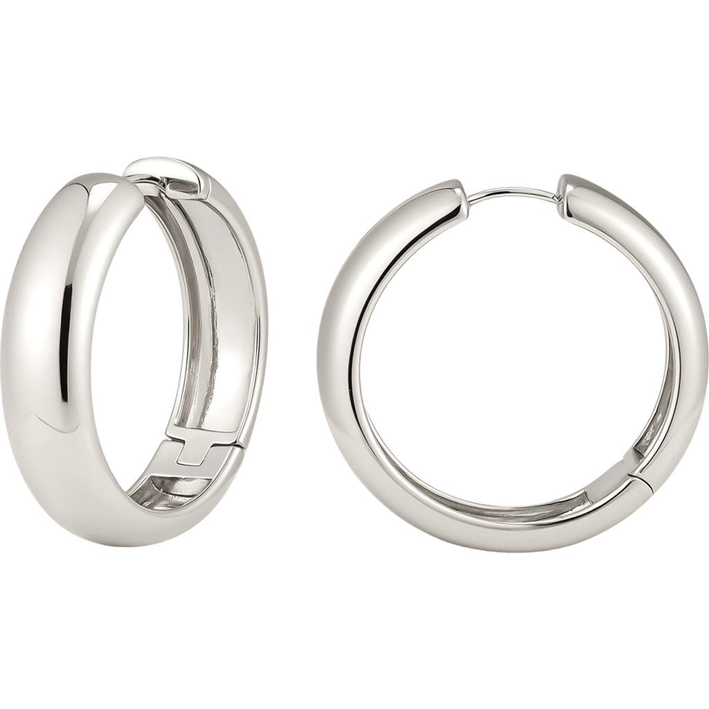 Made By Mary Sol Hoop Earrings In Metallic