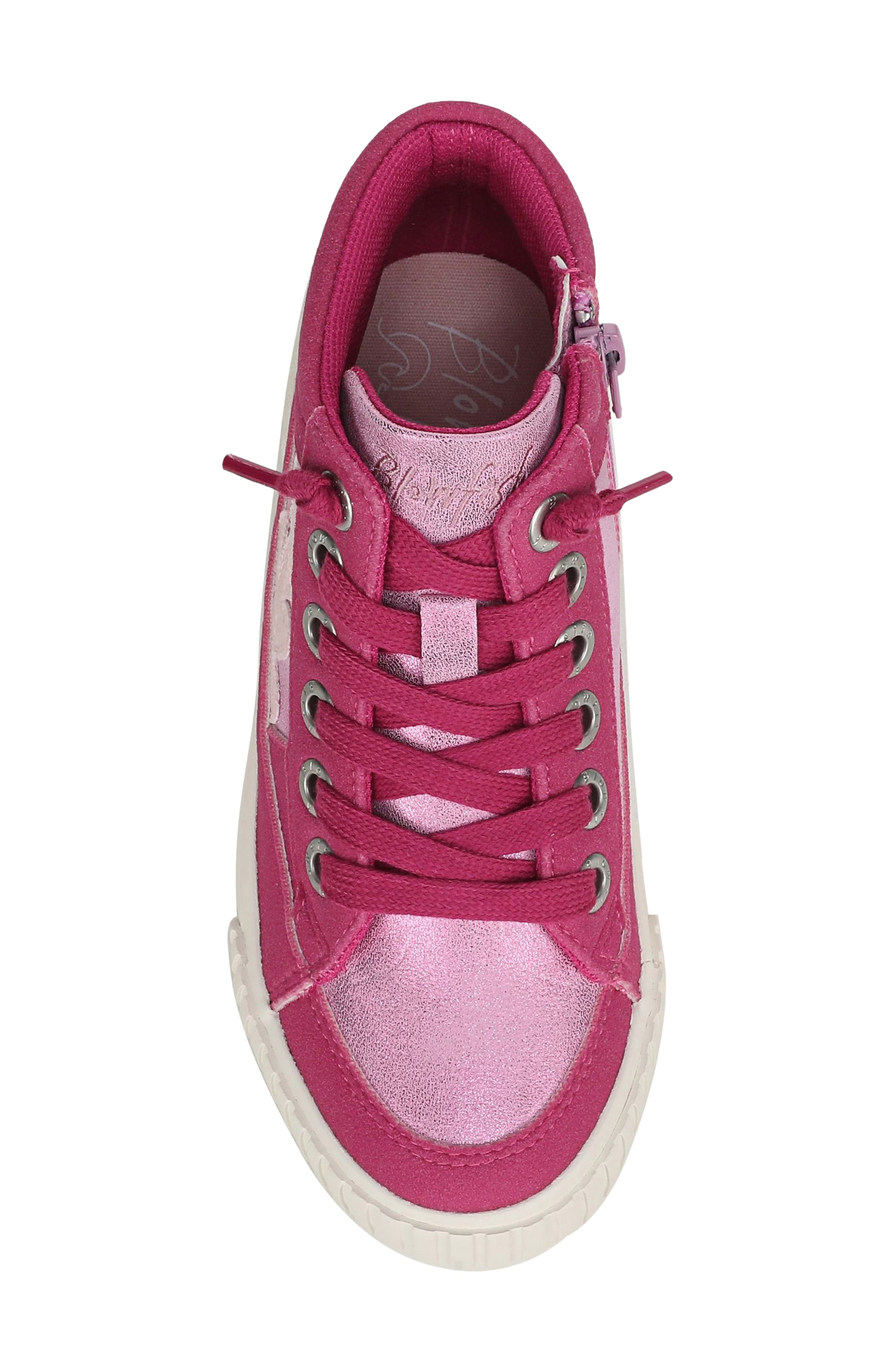 Kids' Wander Up High Top Sneaker, Alternate, color, PINK GLOW